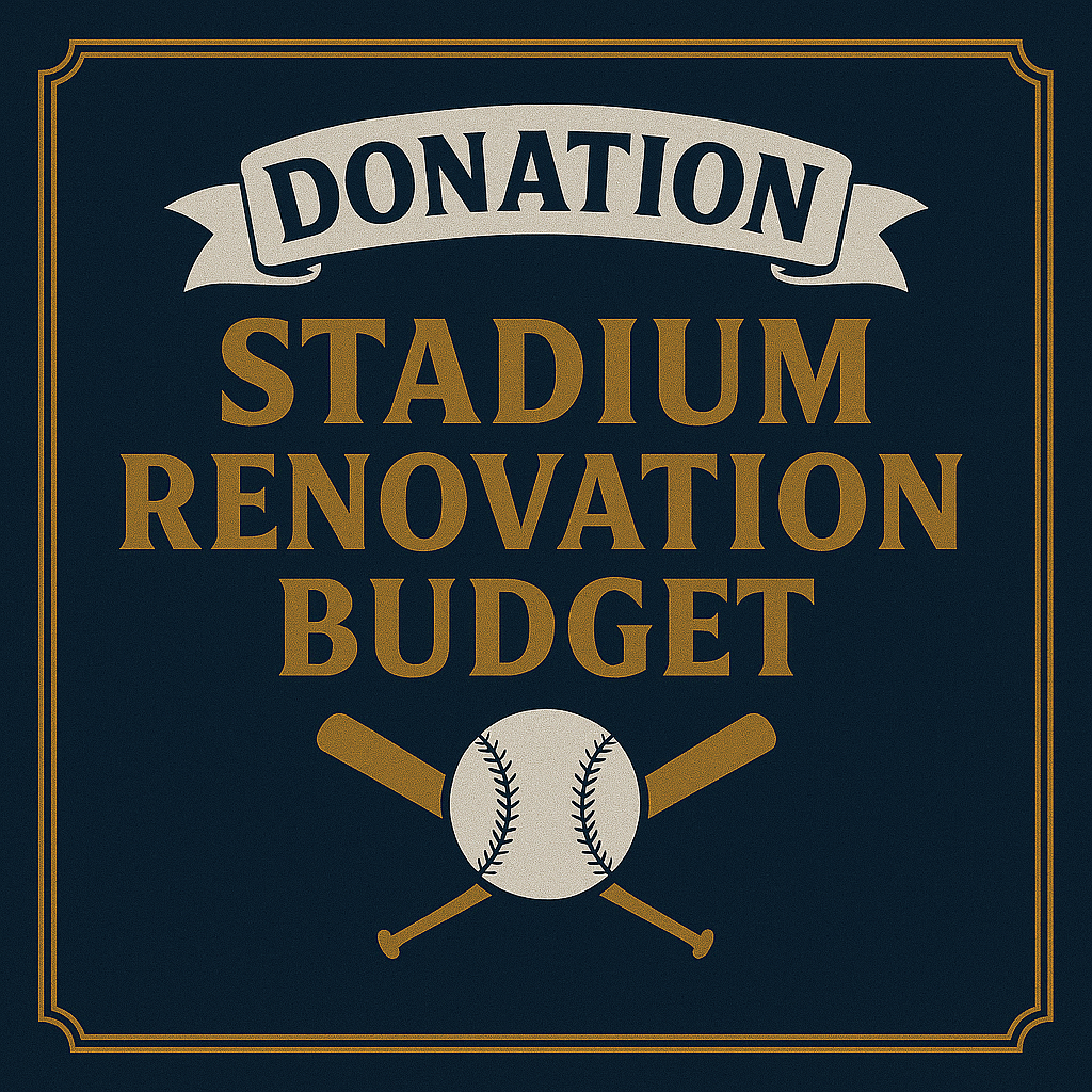 Donation to Stadium Renovation Budget
