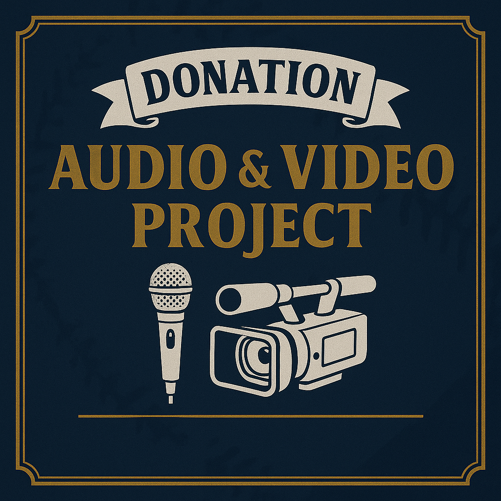 Donation to Audio & Video Project