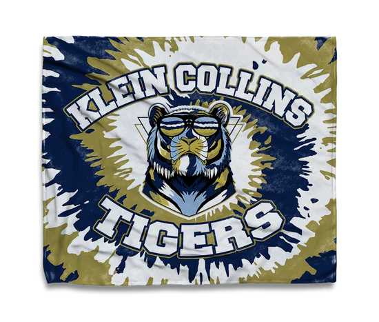 Klein Collins Tigers Custom Blanket