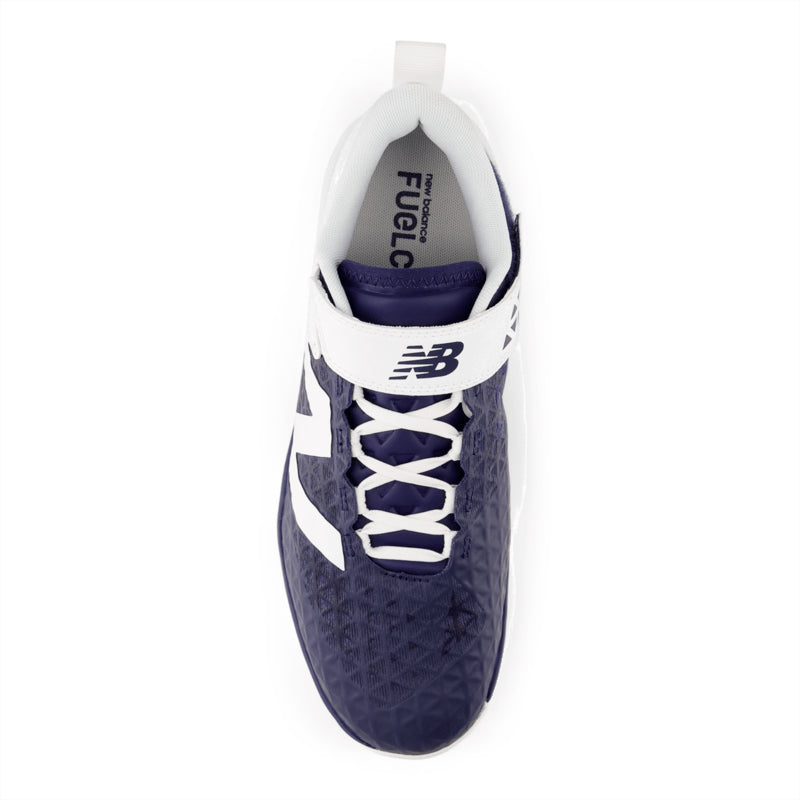 New Balance 4040 v8 Fuelcell Molded Cleats (Navy / White)