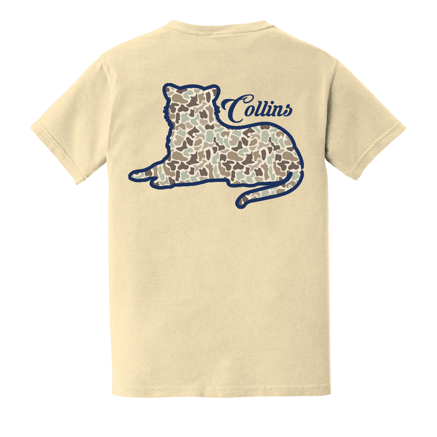 Camo Tiger Short Sleeve Tee — Comfort Colors