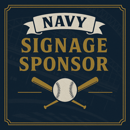 Navy Signage Sponsor