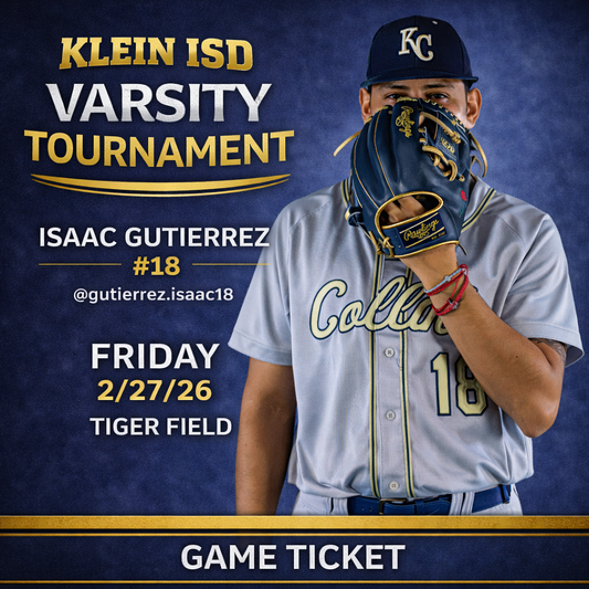 Klein ISD Varsity Tournament Friday 2/27/26 - Single Game Ticket