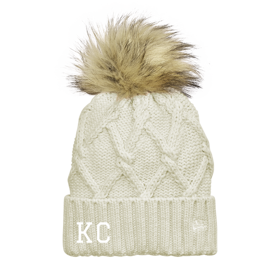 Klein Collins Baseball Ladies Luxe Pom Beanie — New Era