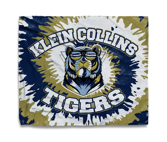 Klein Collins Tigers Custom Blanket