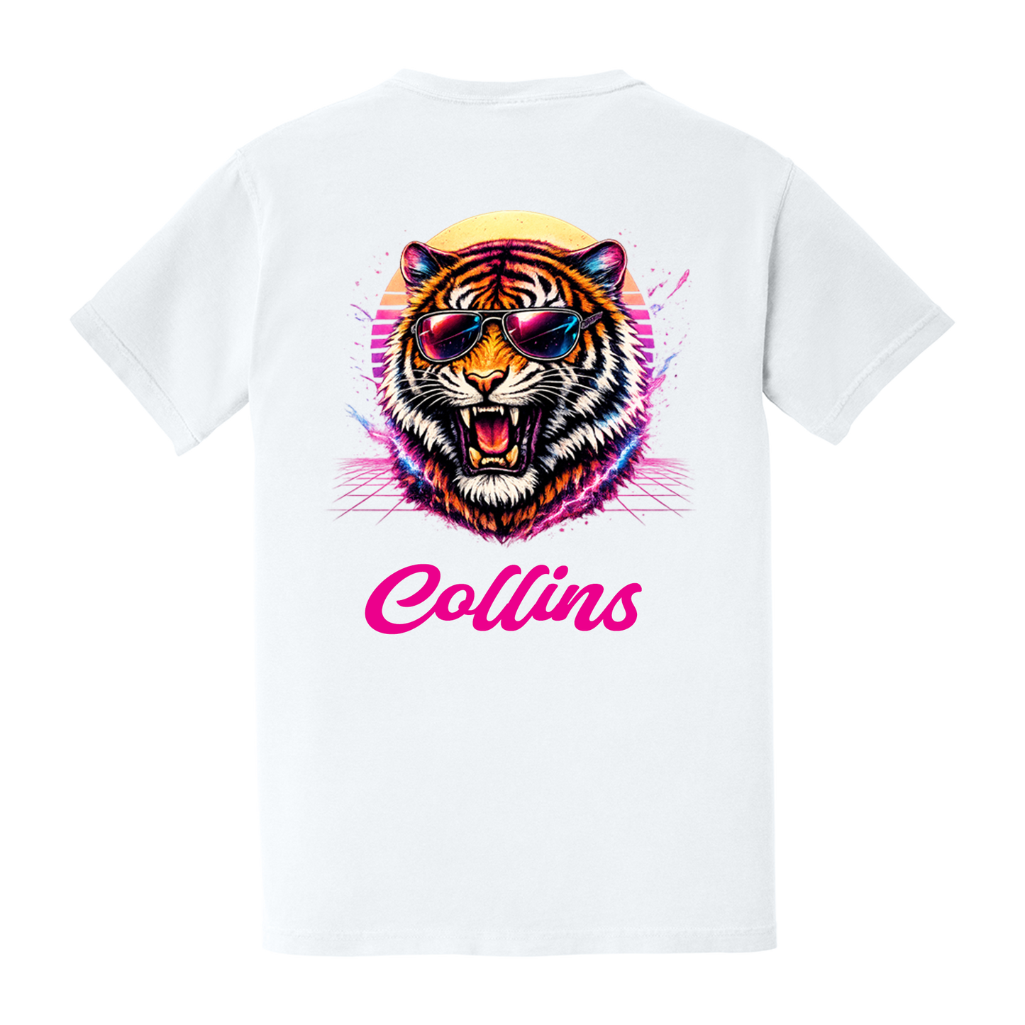 Neon Tiger Short Sleeve Tee — Comfort Colors
