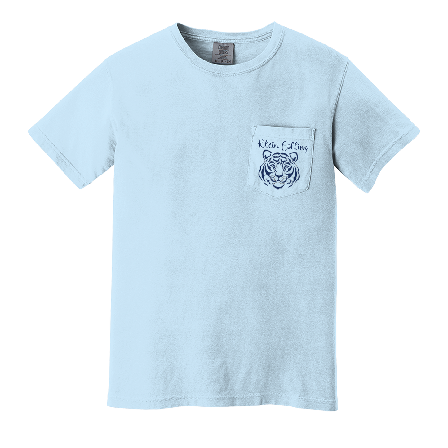 Tiger Bow Short Sleeve Tee — Comfort Colors