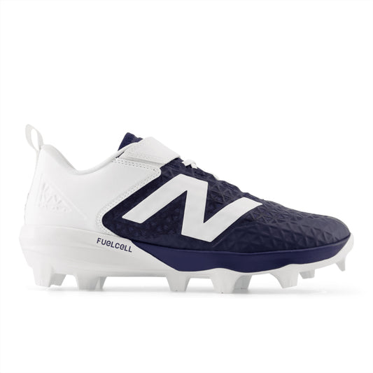 New Balance 4040 v8 Fuelcell Molded Cleats (Navy / White)