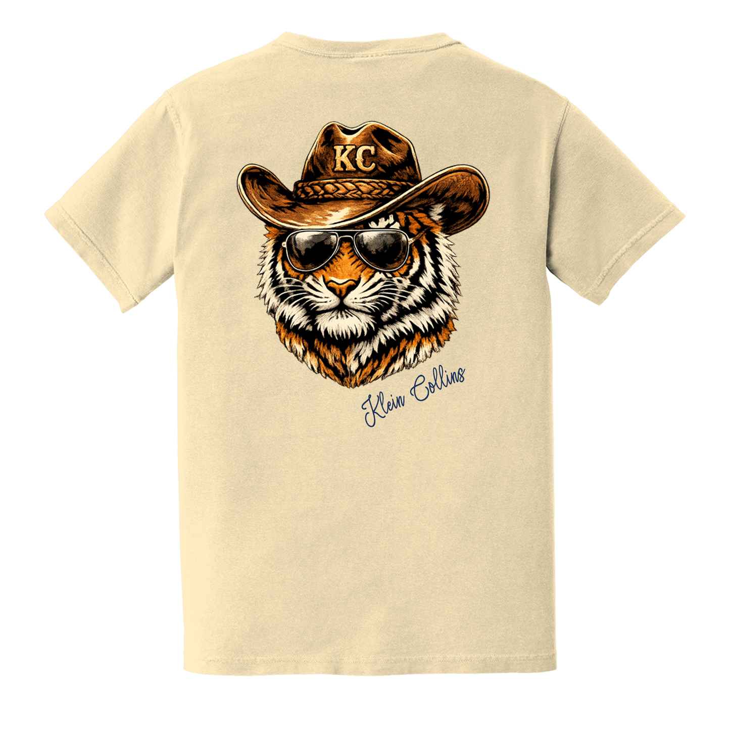 Western Tiger Short Sleeve Tee — Comfort Colors