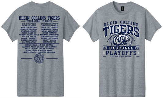 2026 Klein Collins Baseball Playoff T-Shirt