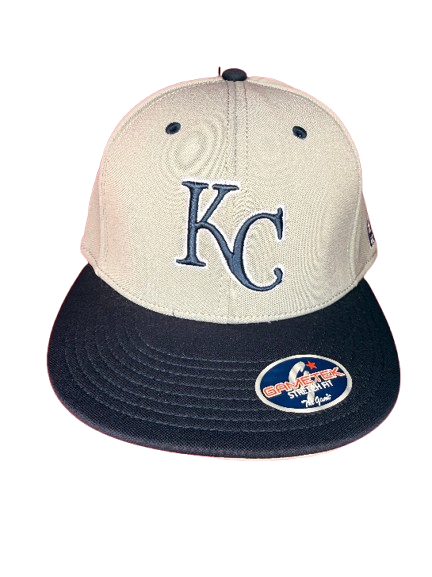 KC Flexfit “Throwback” Away Game Cap – Grey